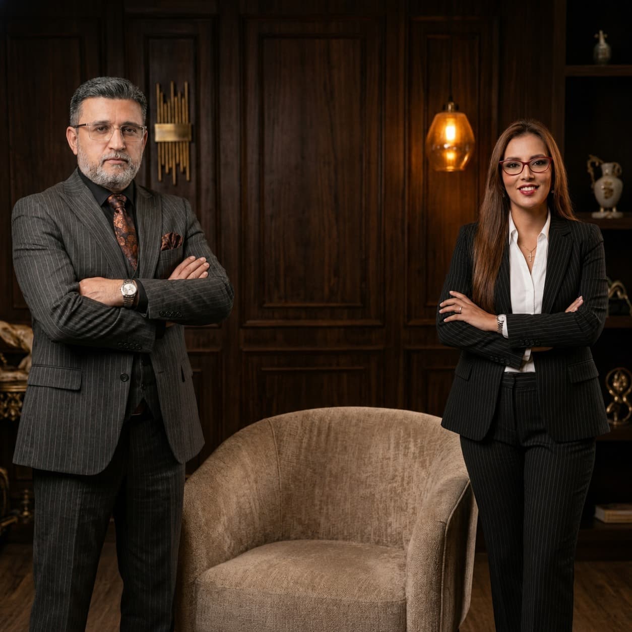 Fundadores de Aurea: David Segundo Salgar González y María Araujo Lázaro